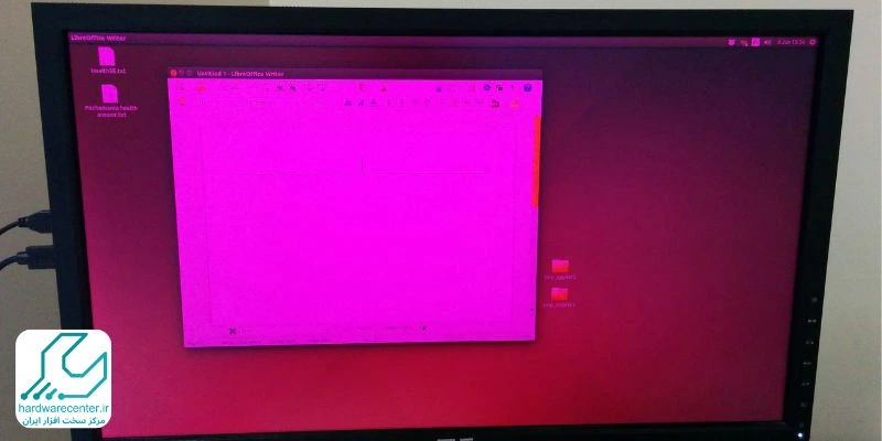 تغییر رنگ صفحه ی نمایش لپ تاپ